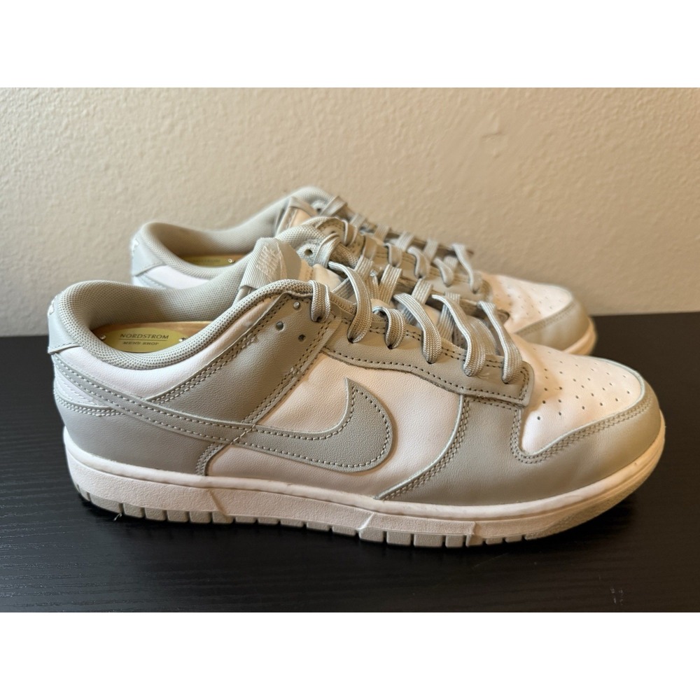 Size 11 Men's - Nike Dunk Low Grey Fog Brand New 2021 White Sneakers Shoes